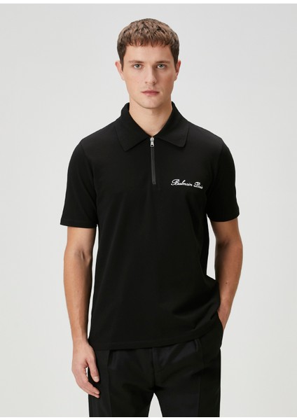 Siyah Polo T-Shirt