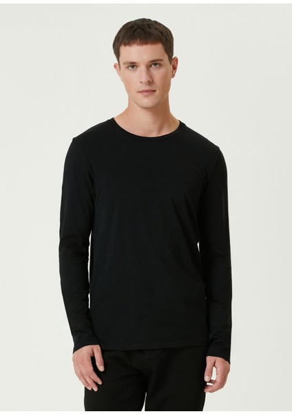 Bysapick Siyah Uzun Kollu T-Shirt modelleri