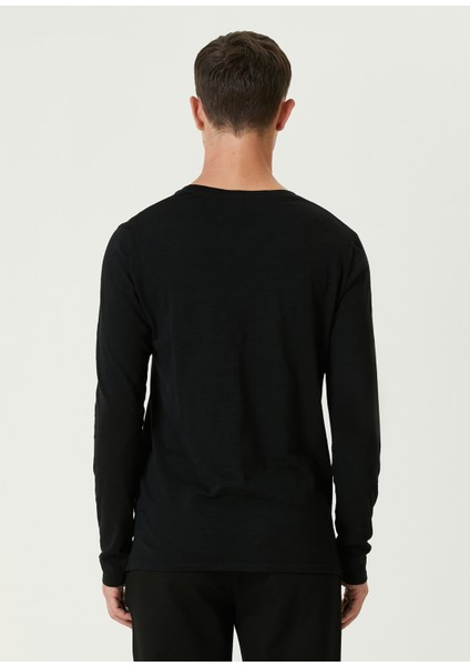 Bysapick Siyah Uzun Kollu T-Shirt fırsatları