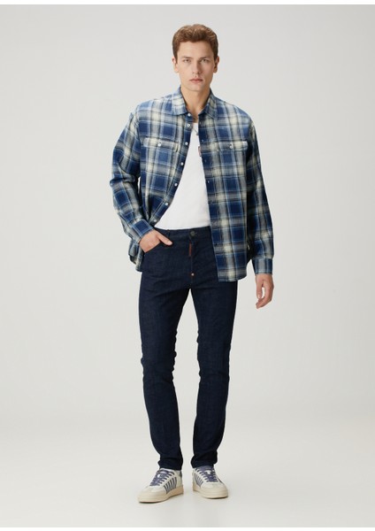 Cool Guy Special Edition Lacivert Jean Pantolon