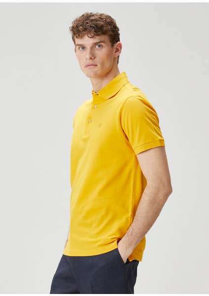 Sarı Polo Yaka T-Shirt modelleri