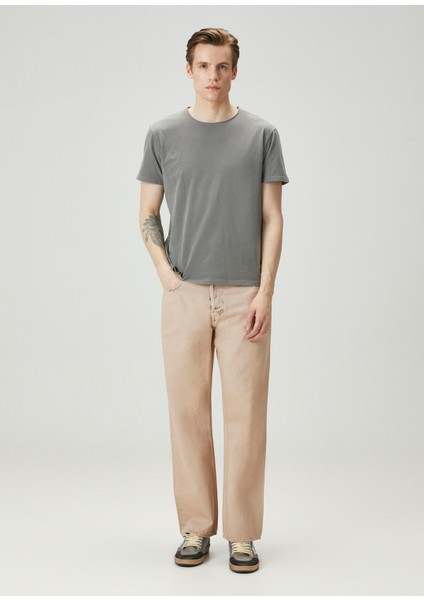 Bej Jean Pantolon