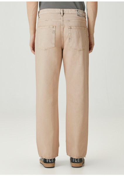 Bej Jean Pantolon modelleri