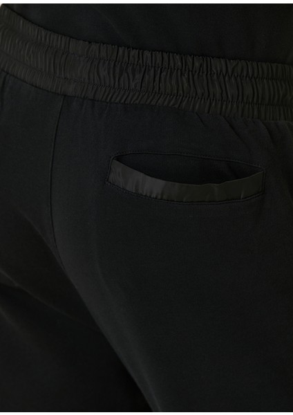 Leo Siyah Organik Pamuk Jogger Eşofman Altı