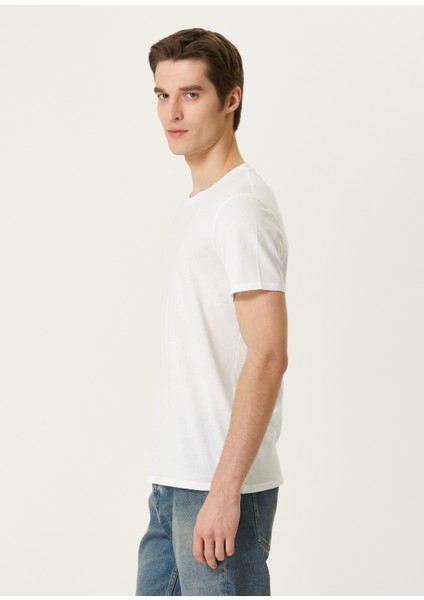 Decatur Beyaz Basic T-Shirt modelleri