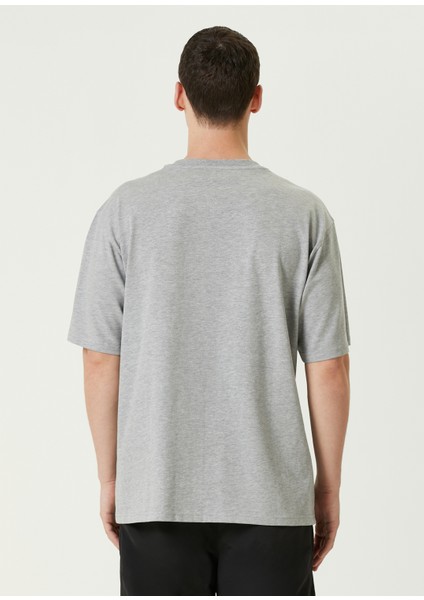 Gri Logo Baskılı T-Shirt fırsatları