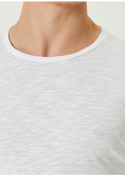 Bou Beyaz Uzun Kollu T-Shirt indirimleri
