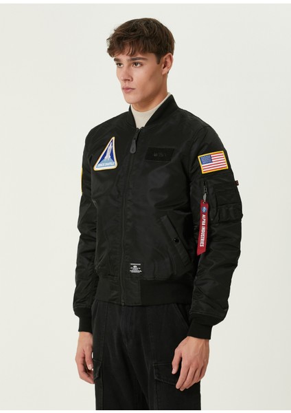 Siyah Patch Detaylı Mont modelleri