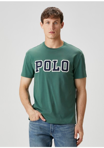 Yeşil Logo Nakışlı T-Shirt fiyatları
