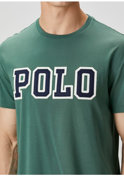 Yeşil Logo Nakışlı T-Shirt indirimleri