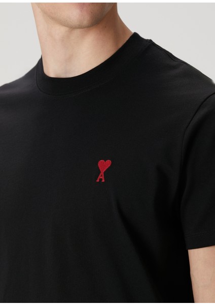 Siyah Organik Pamuk T-Shirt indirimleri