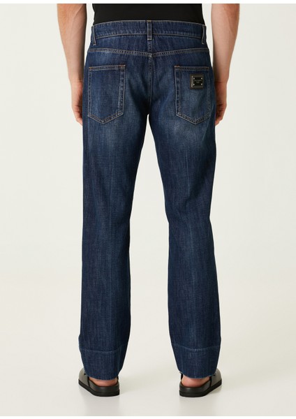 Lacivert Jean Pantolon