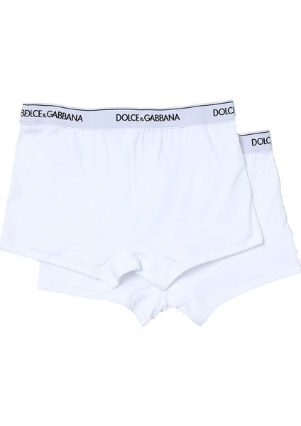 Beyaz 2'li Boxer Seti
