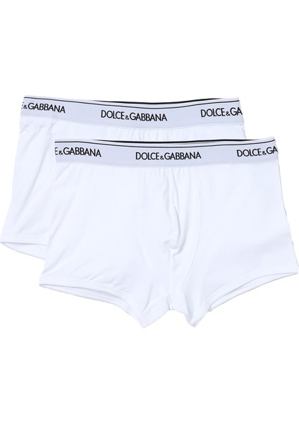 Beyaz 2'li Boxer Seti