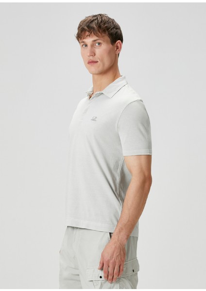Açık Gri Polo Yaka T-Shirt modelleri