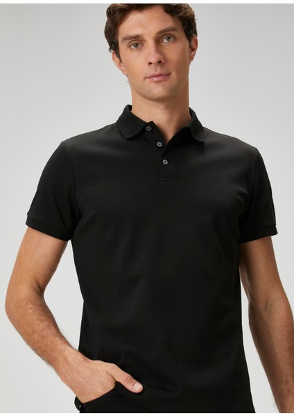 Siyah Polo Yaka T-Shirt fiyatları