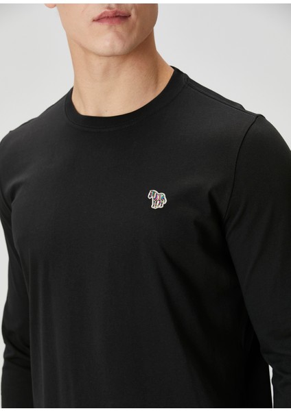 Siyah Organik Pamuk T-Shirt indirimleri