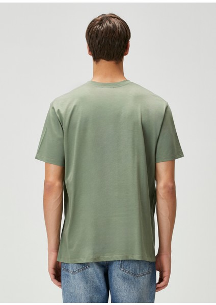 Regular Fit Haki T-Shirt