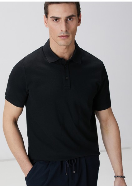 Siyah Polo Yaka T-Shirt fiyatları