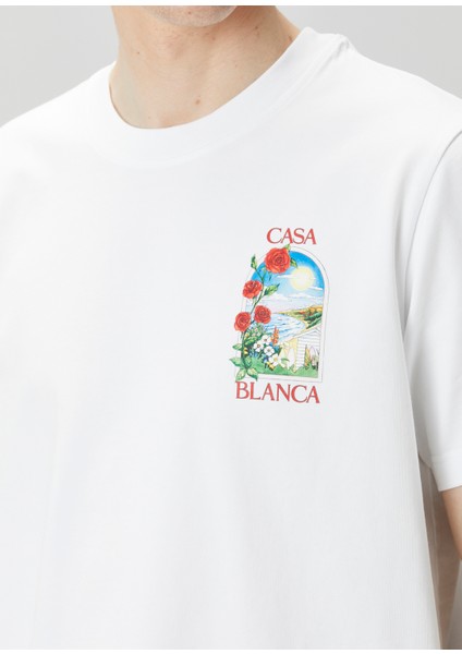 La Days Beyaz Organik Pamuk T-Shirt indirimleri