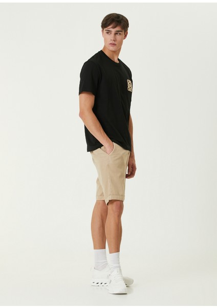 Siyah Logo Detaylı T-Shirt fiyatları