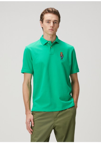 Yeşil Polo Yaka T-Shirt