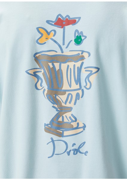 Vase Açık Mavi T-Shirt