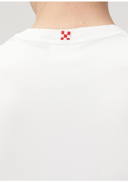Portofino Beyaz Nakışlı T-Shirt