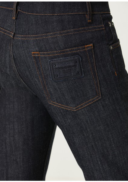 Lacivert Jean Pantolon