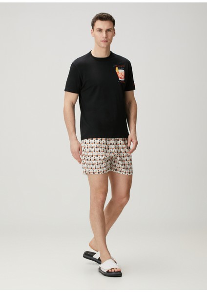 Portofino Siyah Nakışlı T-Shirt fiyatları