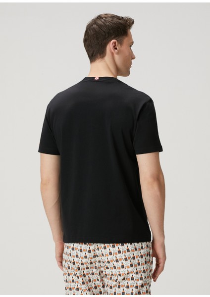Portofino Siyah Nakışlı T-Shirt fırsatları