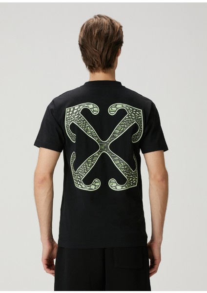 Siyah Logo Baskılı T-Shirt fırsatları