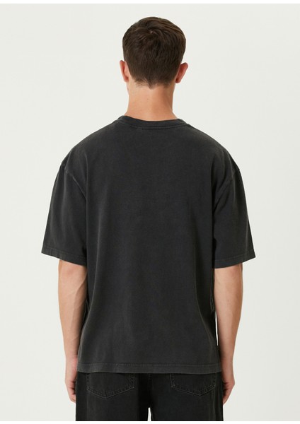 Siyah Logo Baskılı T-Shirt fırsatları