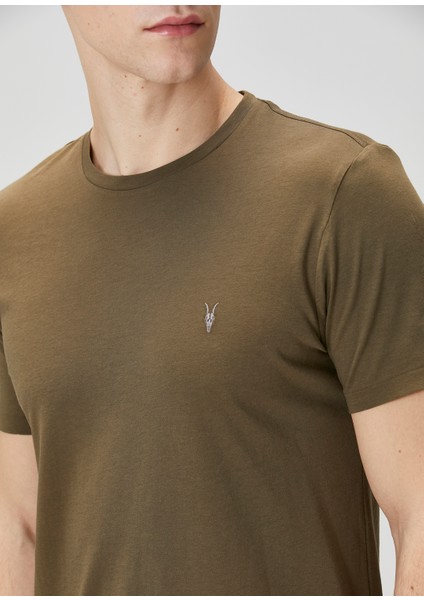 Haki Organik Pamuk T-Shirt indirimleri