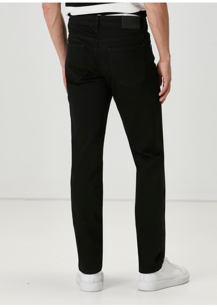 Slim Fit Siyah Jean Pantolon