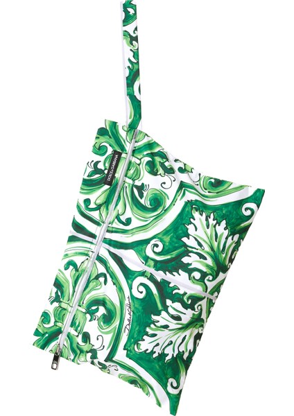 Yeşil Majolica Desenli Mayo