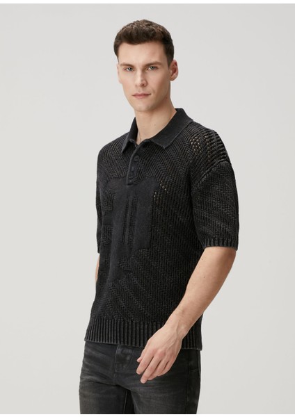 Siyah Polo Triko