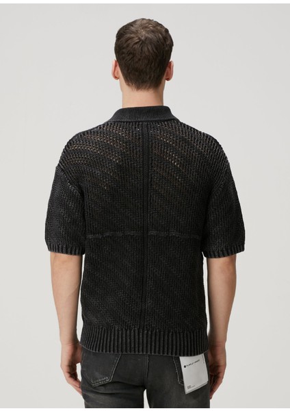 Siyah Polo Triko