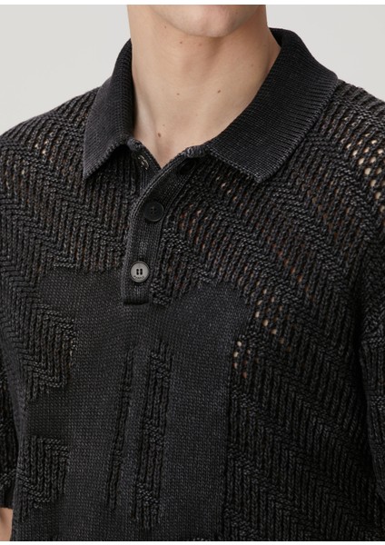 Siyah Polo Triko