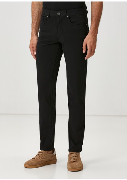 Siyah Stretch Spor Pantolon
