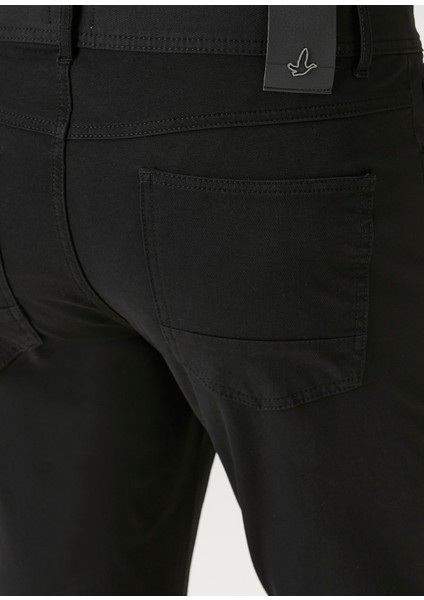 Siyah Stretch Spor Pantolon