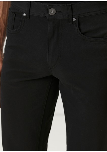Siyah Stretch Spor Pantolon