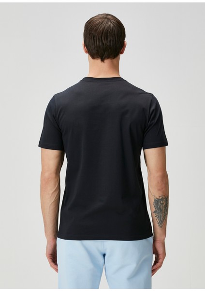 Lacivert Organik Pamuk T-Shirt fırsatları