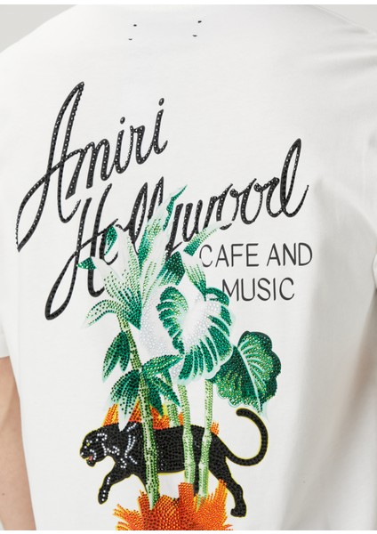 Hollywood Beyaz T-Shirt