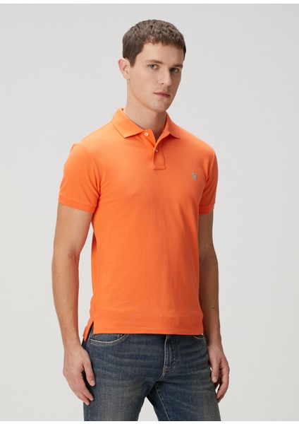 Turuncu Polo Yaka T-Shirt modelleri
