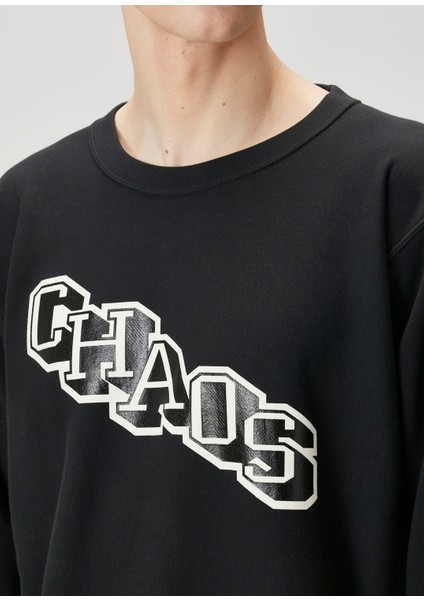 Siyah Logo Detaylı Sweatshirt indirimleri