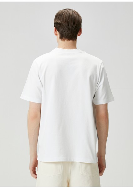 Surf Trip Beyaz Organik Pamuk T-Shirt fırsatları