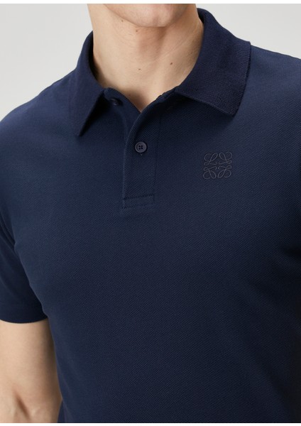 Regular Fit Lacivert Polo Yaka T-Shirt indirimleri