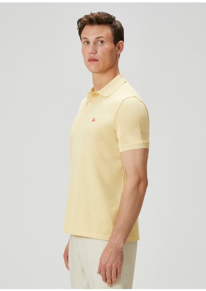 Sarı Polo Yaka T-Shirt modelleri