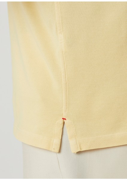 Sarı Polo Yaka T-Shirt